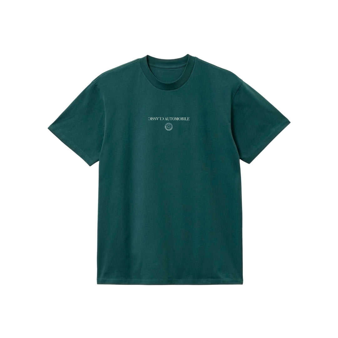 The Mechanists Classic Automobile Racing Green Tee