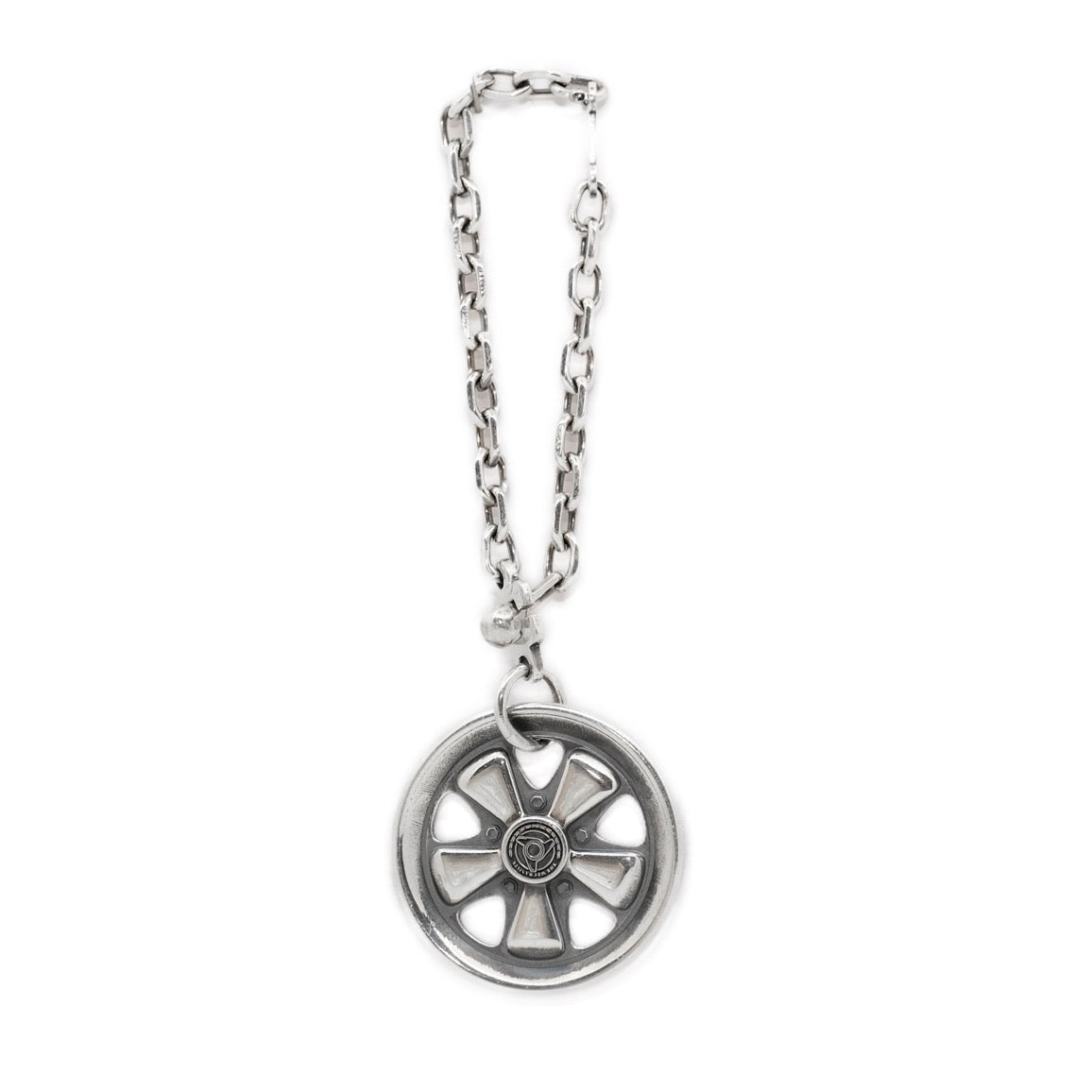911 Classic Wheels Keychains Sterling Silver