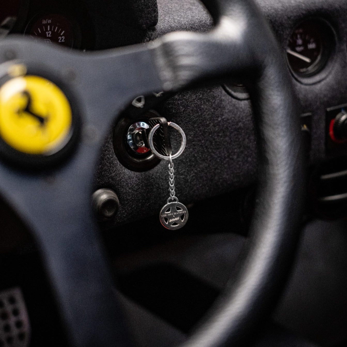 F40 Wheel Keyring The Mechanists x Anyways