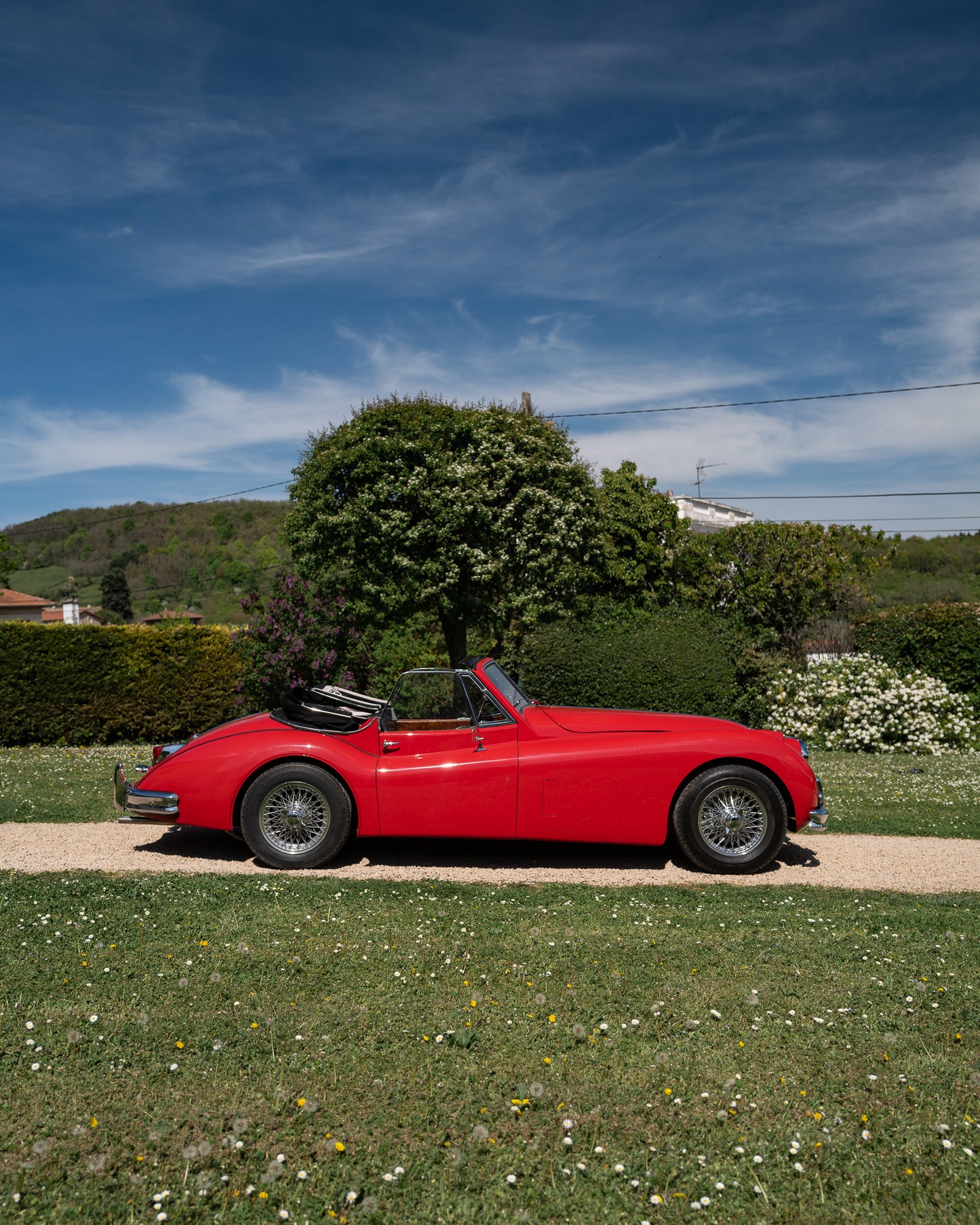 SOLD - JAGUAR XK140 DHC 1956