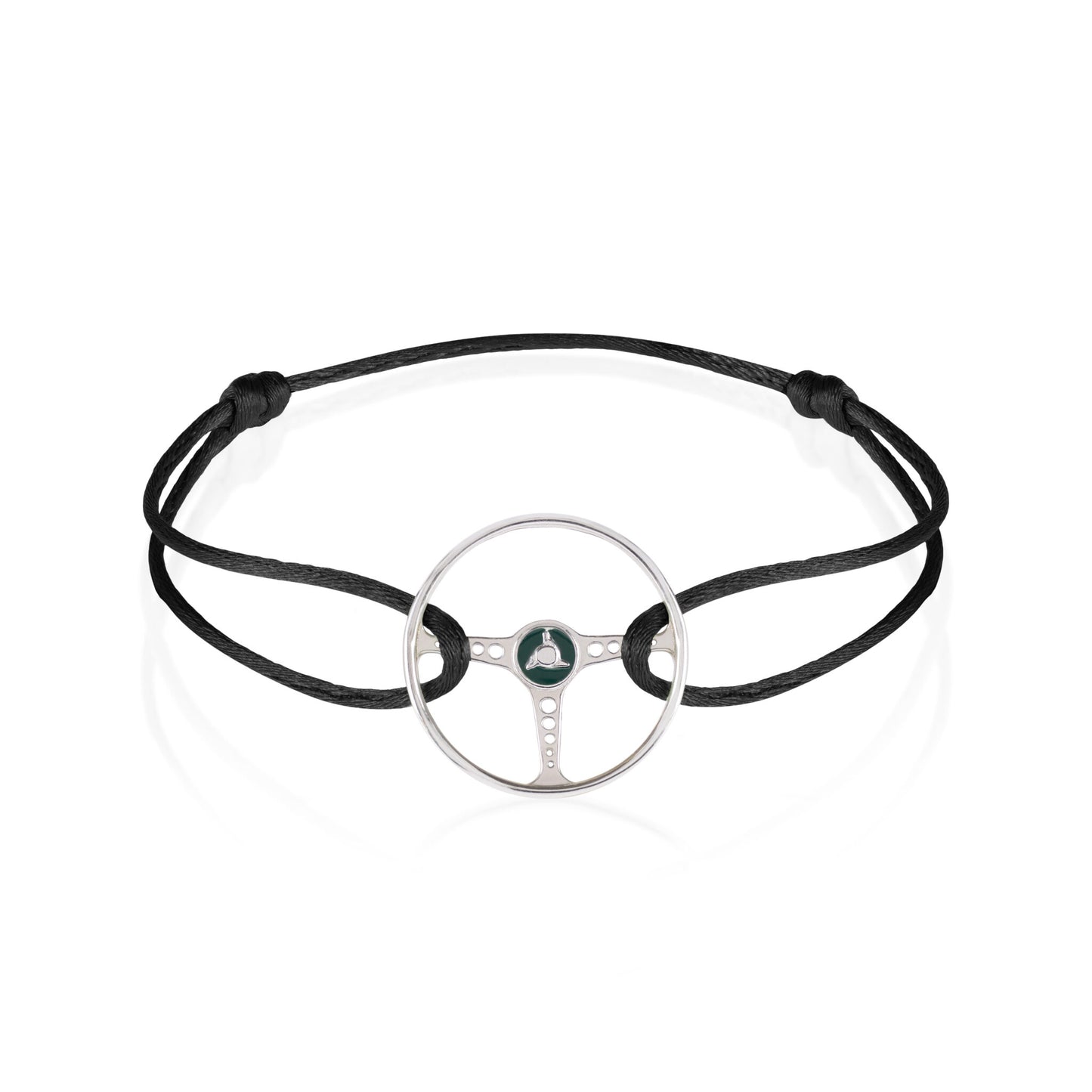 Racing Green Steering Wheel Bracelet