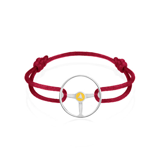 The Mechanists Grand Tourer Bracelet Steering Wheel Magma Red