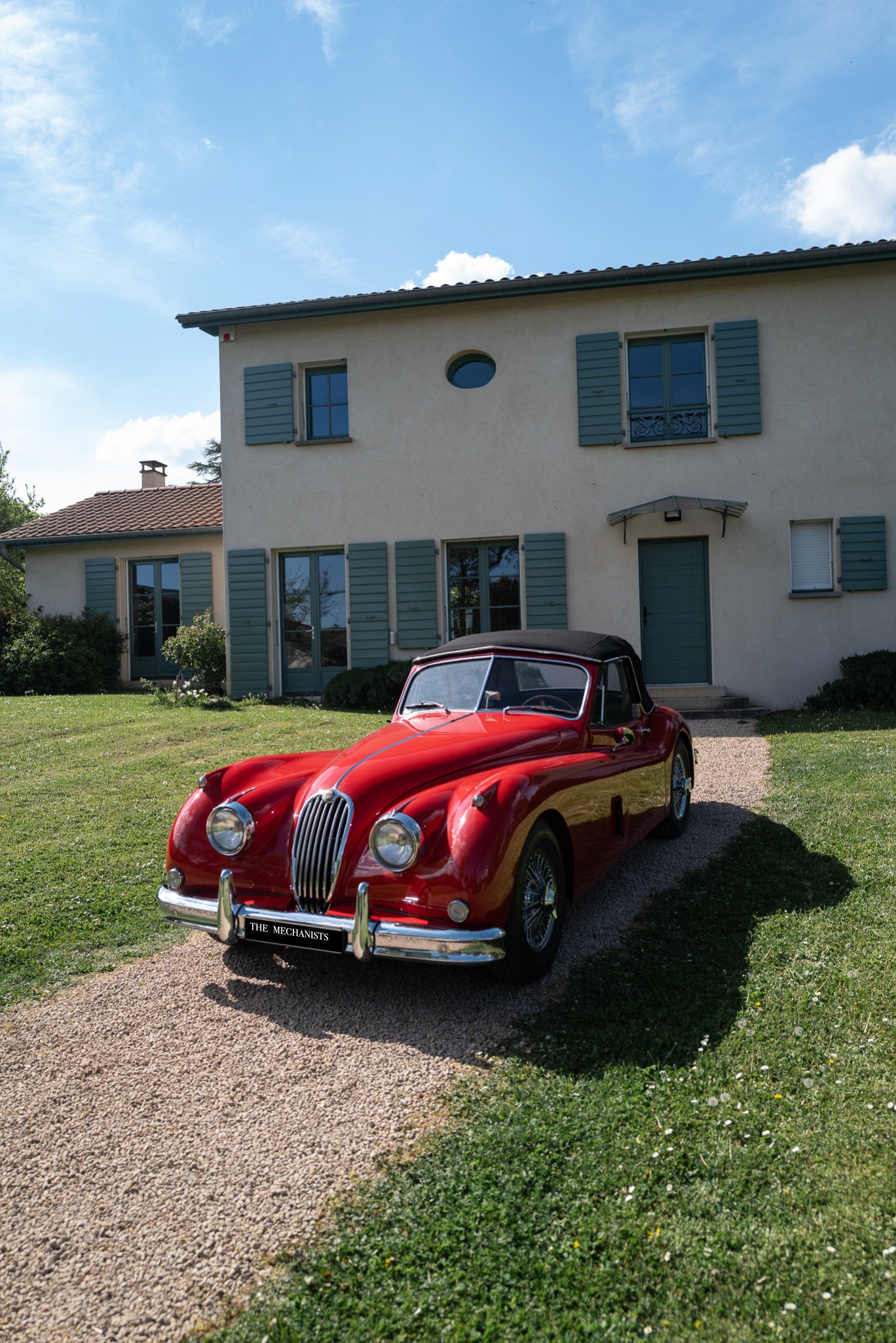 SOLD - JAGUAR XK140 DHC 1956