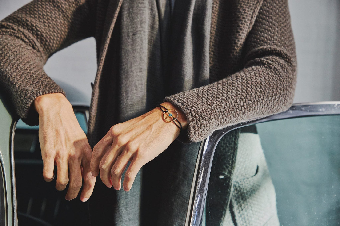 18K Gold Steering Wheel Bracelet