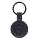 Keyring Handmade Black Leather